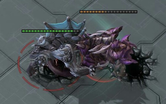 【星际争霸2】暴龙兽vs暴龙兽变种