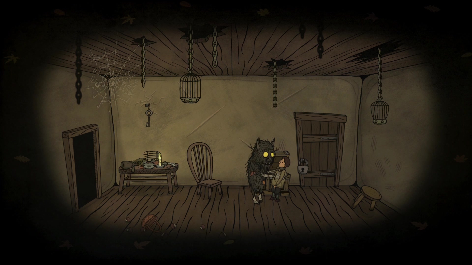 【creepy tale/惊悚故事】全成就剧情流程攻略 一个关于捉蝴蝶被抓走