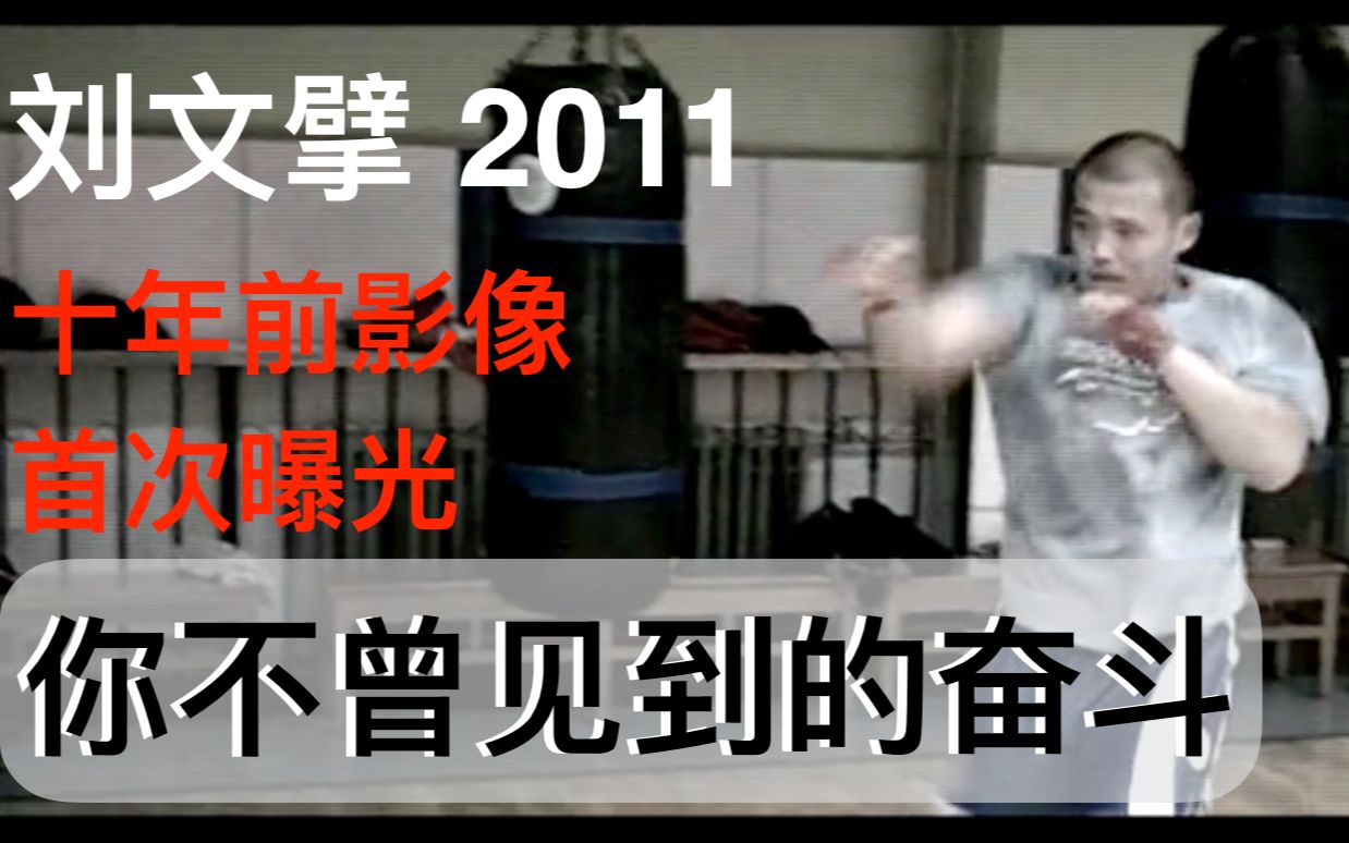 10年前魔鬼训练视频首次曝光 中国MMA重量级第一人 电影《特警队》主演 刘文擘哔哩哔哩bilibili