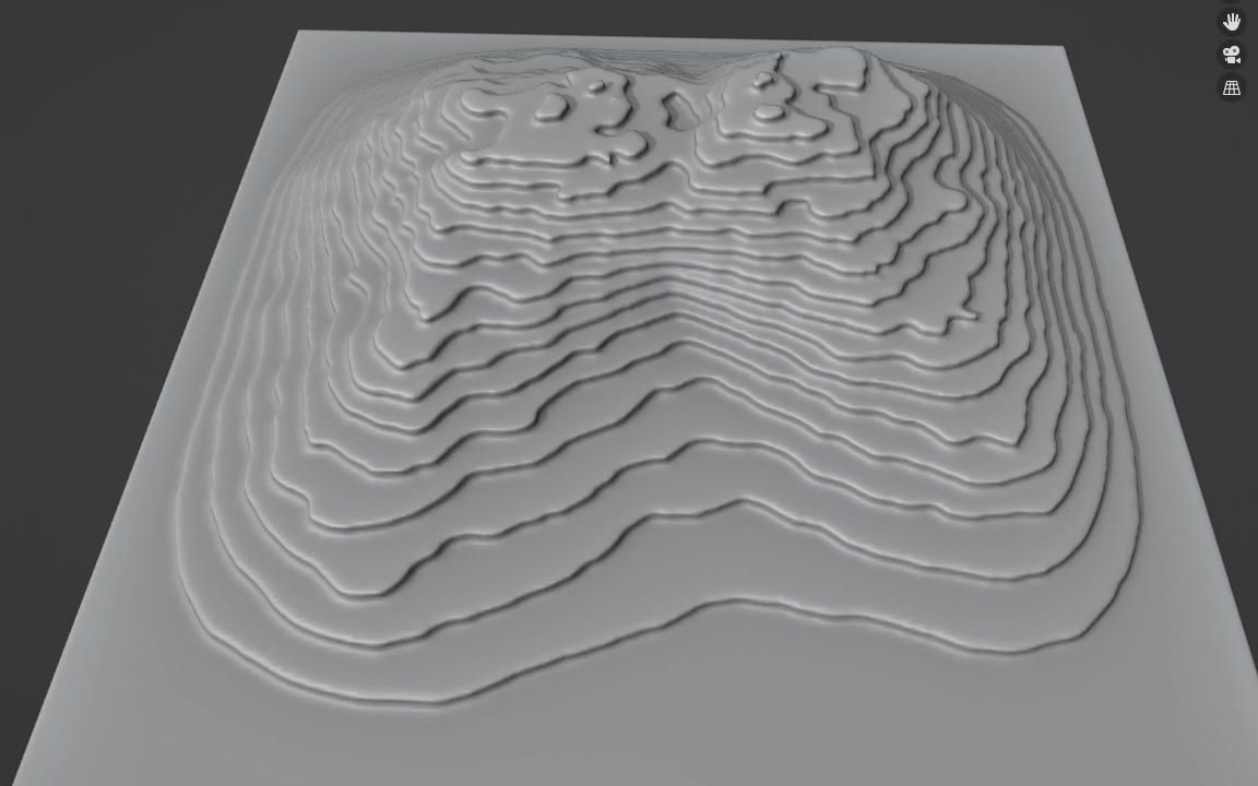 自学blender第三十七天:快速制作梯田模型