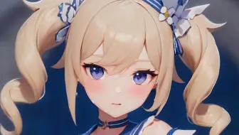 【AI动画】芭芭拉有好身体❤️