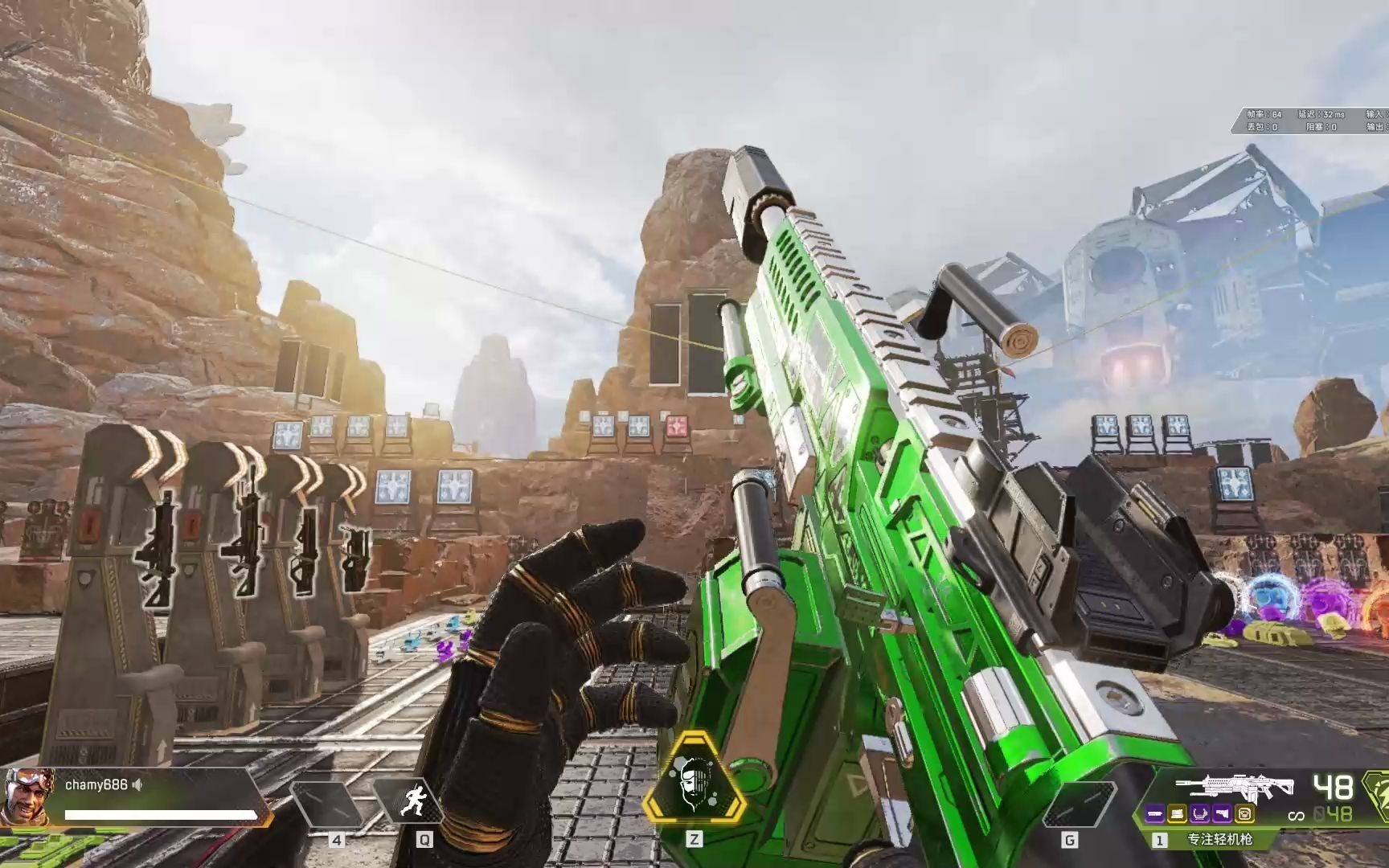 【apex】专注轻机枪 激光罗技压枪鼠标宏展示