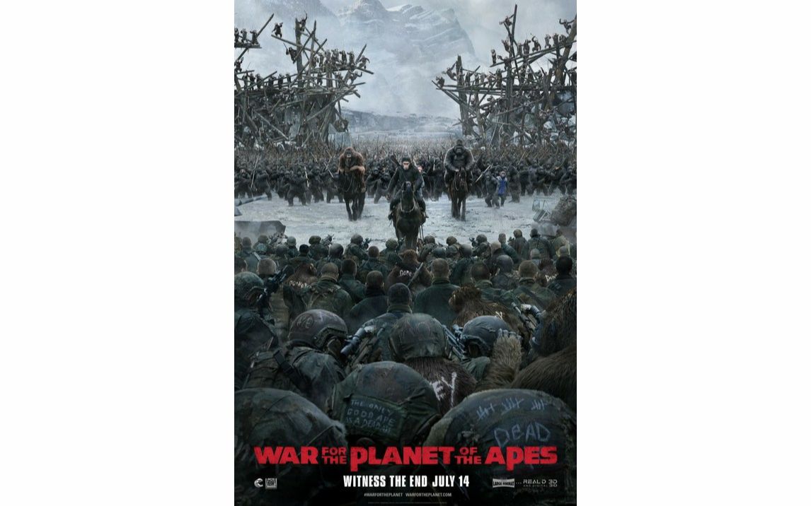 [图]《WAR FOR THE PLANET OF THE APES》TRAILERS 《人猿星球的战争》预告片集 2017