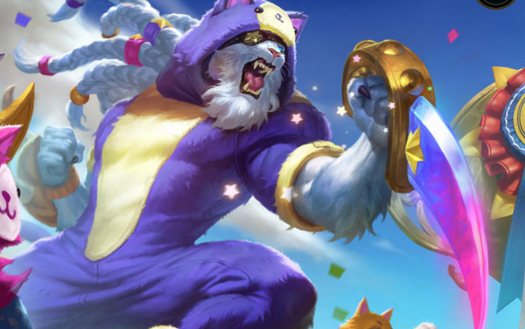 狮子汪狮子新皮肤雷喵喵尔试玩