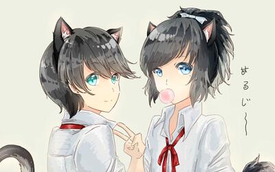 【板绘过程】刀剑乱舞兽耳play