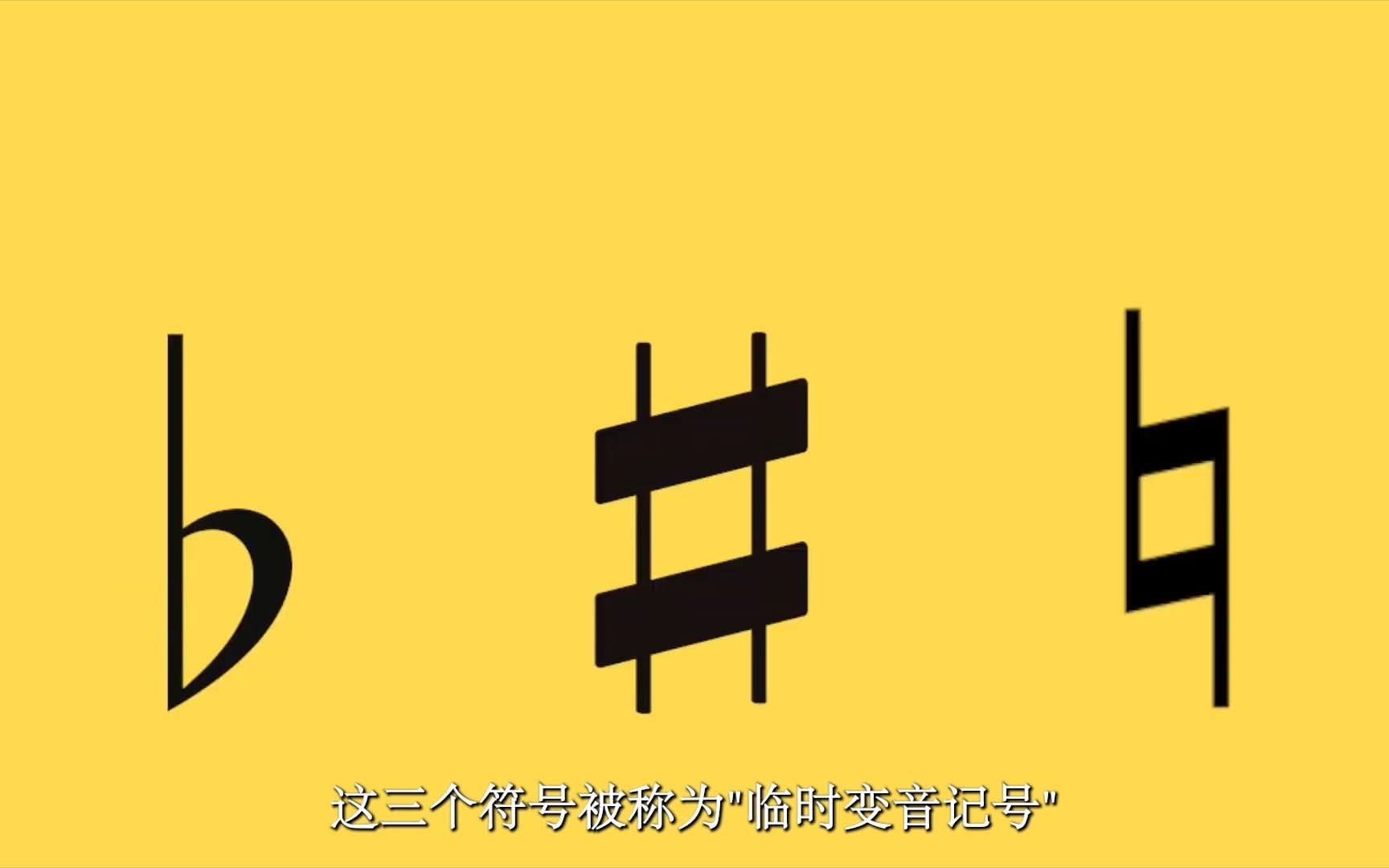 2分钟了解临时变音记号