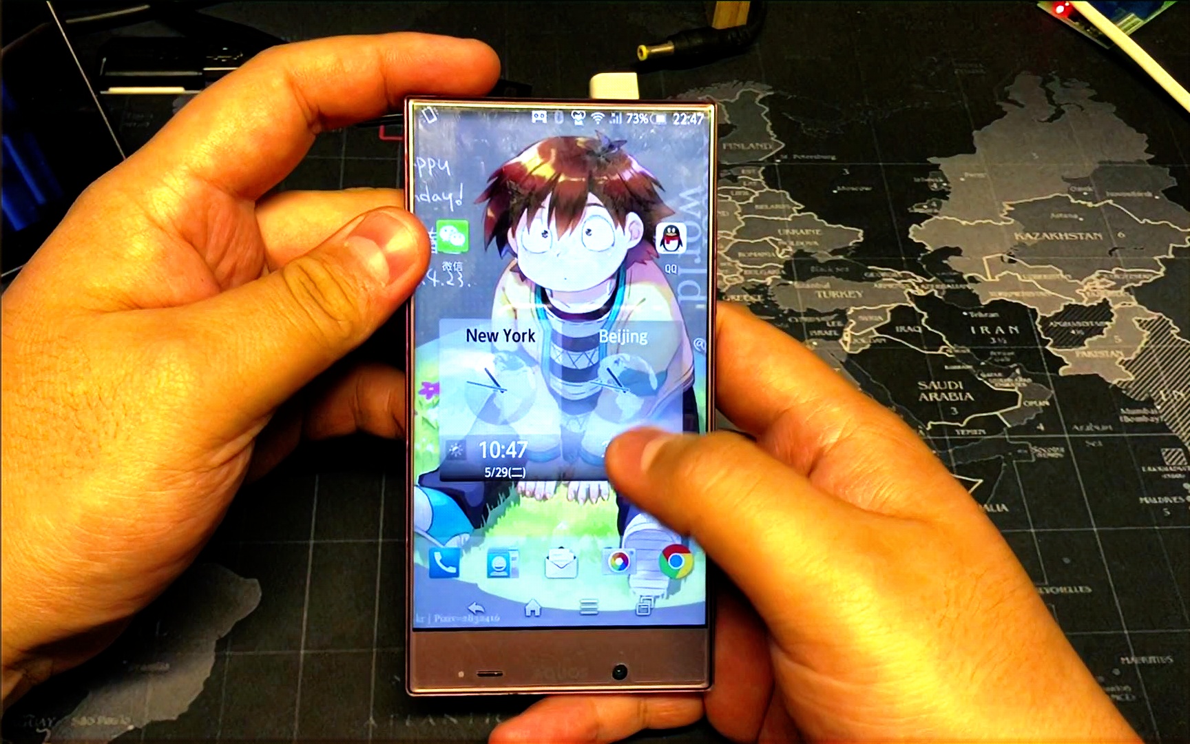 评测假装自己拿的是mix2s的夏普402sh简评by游学者