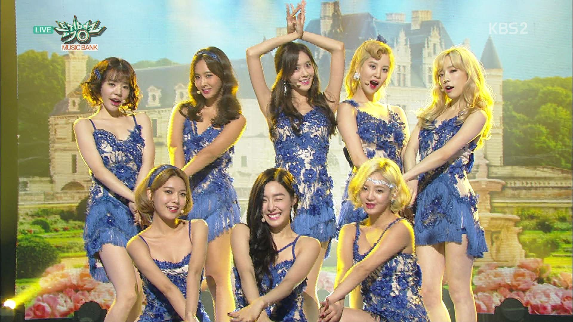 【live】少女时代 - lion heart 1位 待机室【中字】150904 kbs2