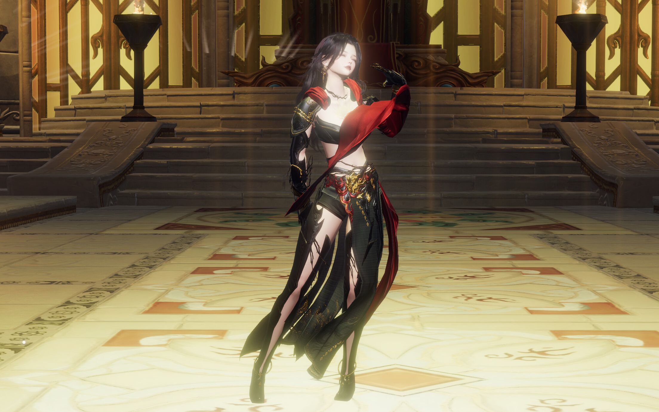 【剑网三/3dmax转录】晓天喵姐61风情万种的大漠玫瑰