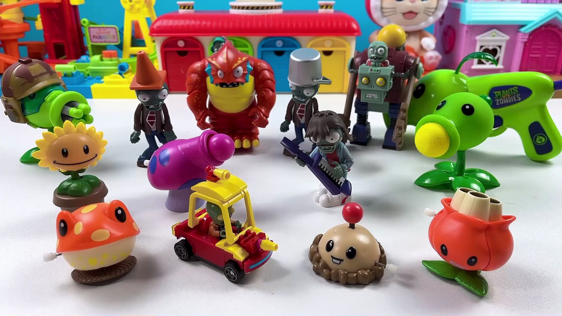 新奇的植物大战僵尸玩具集合,快一起来看看有多好玩!