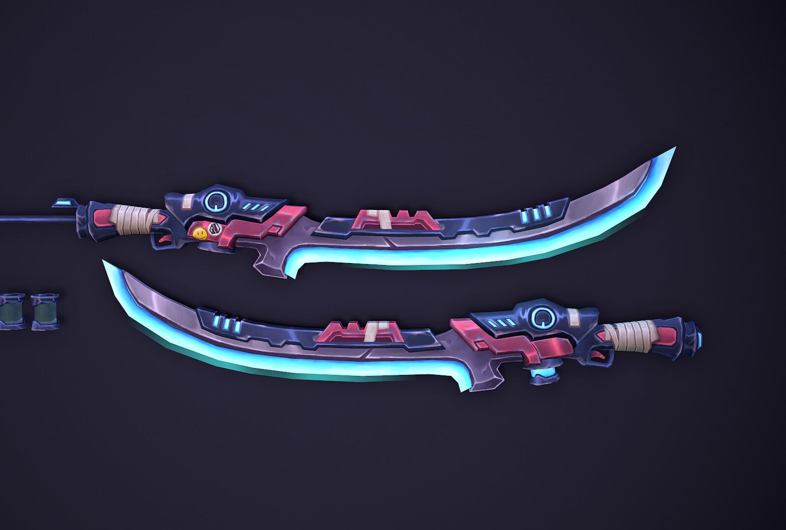 3dmax入门基础教学,游戏武器模型布线技巧讲解,两小时教会你