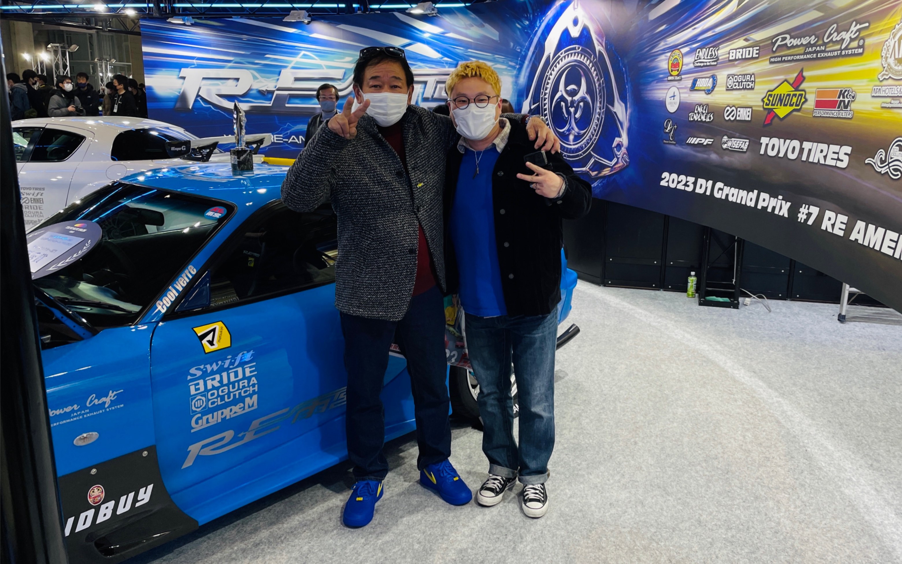 2023东京汽车改装展最后一天,遇见雨宫勇美,永田和彦.