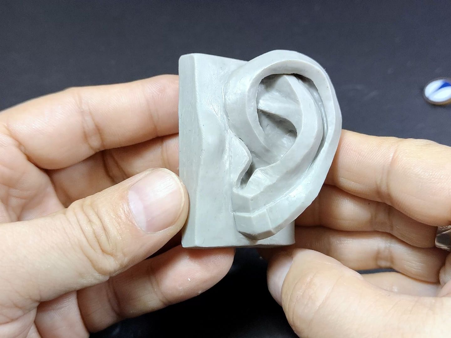 4k 耳朵体块切面 这么做是不是更直观