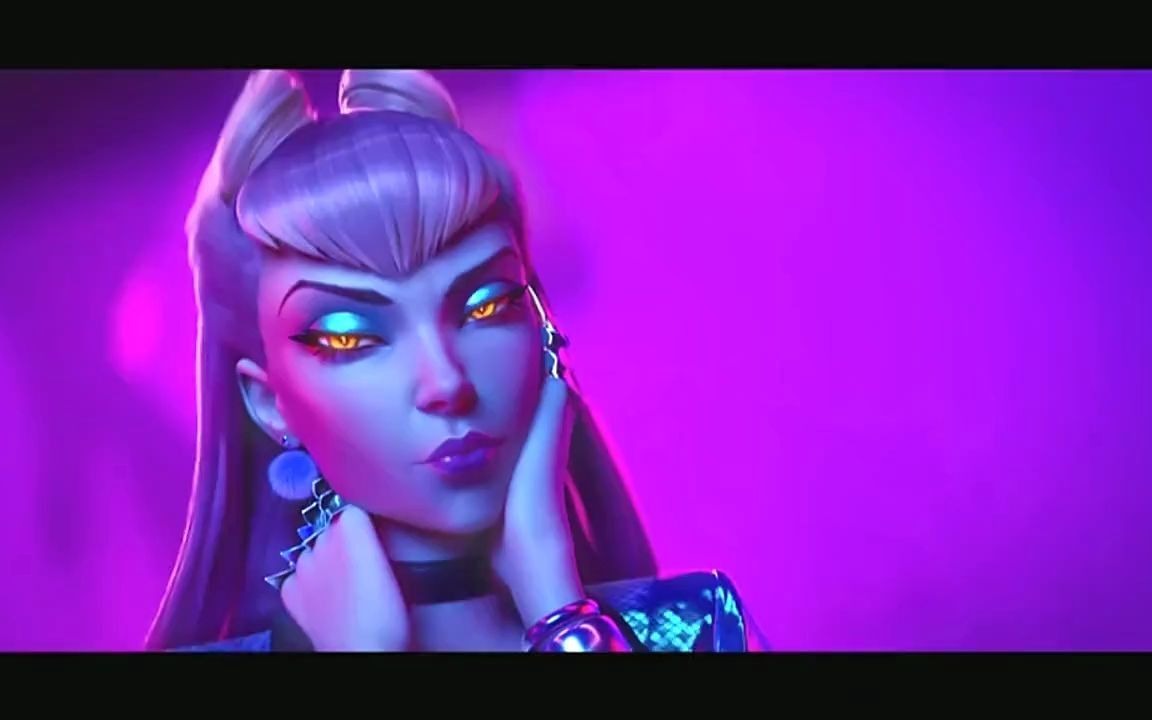 还有中文歌词?虚拟女团kda《more》新曲mv 中文字幕