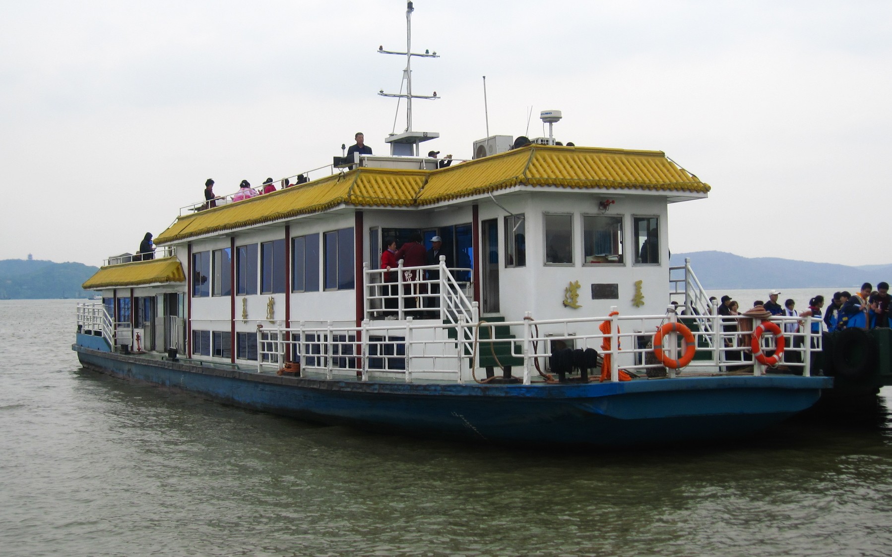 无锡鼋头渚游船pov领略江南之美