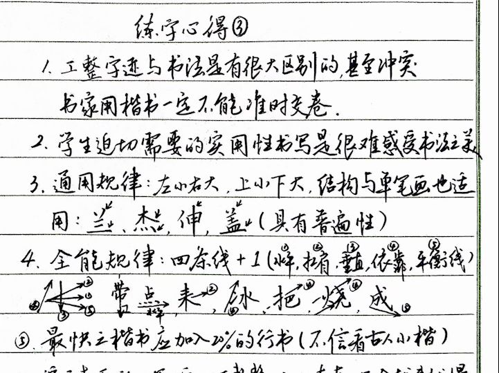 练字心得③,练字小白必须要知道的基础知识!哔哩哔哩bilibili