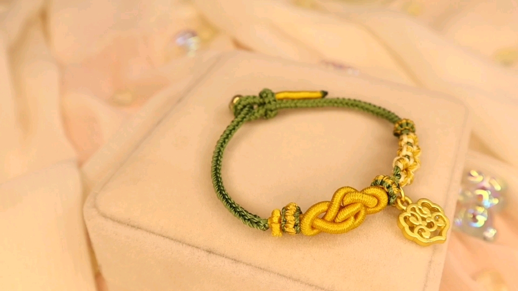 【定制款手绳】平安结搭配平安锁,满满的祝福送给你