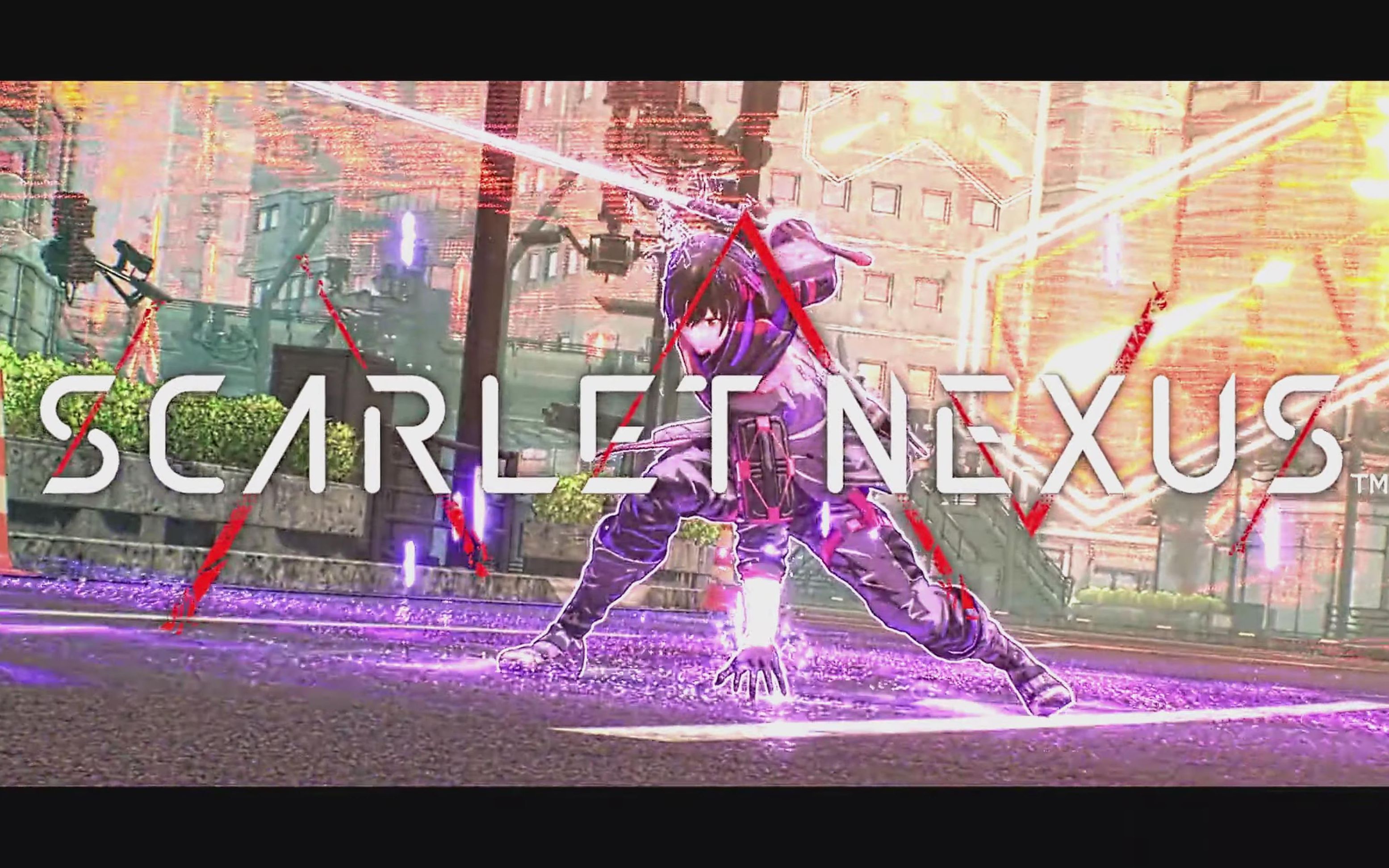 科幻动作游戏《绯红结系 scarlet nexus》主题曲mv欣赏!