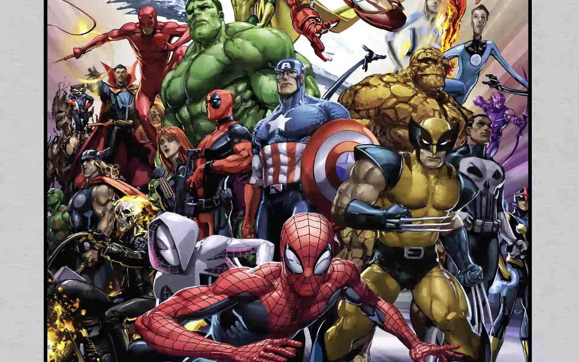 漫威/惊奇漫画#1000收藏版!marvel comics 1000 collection