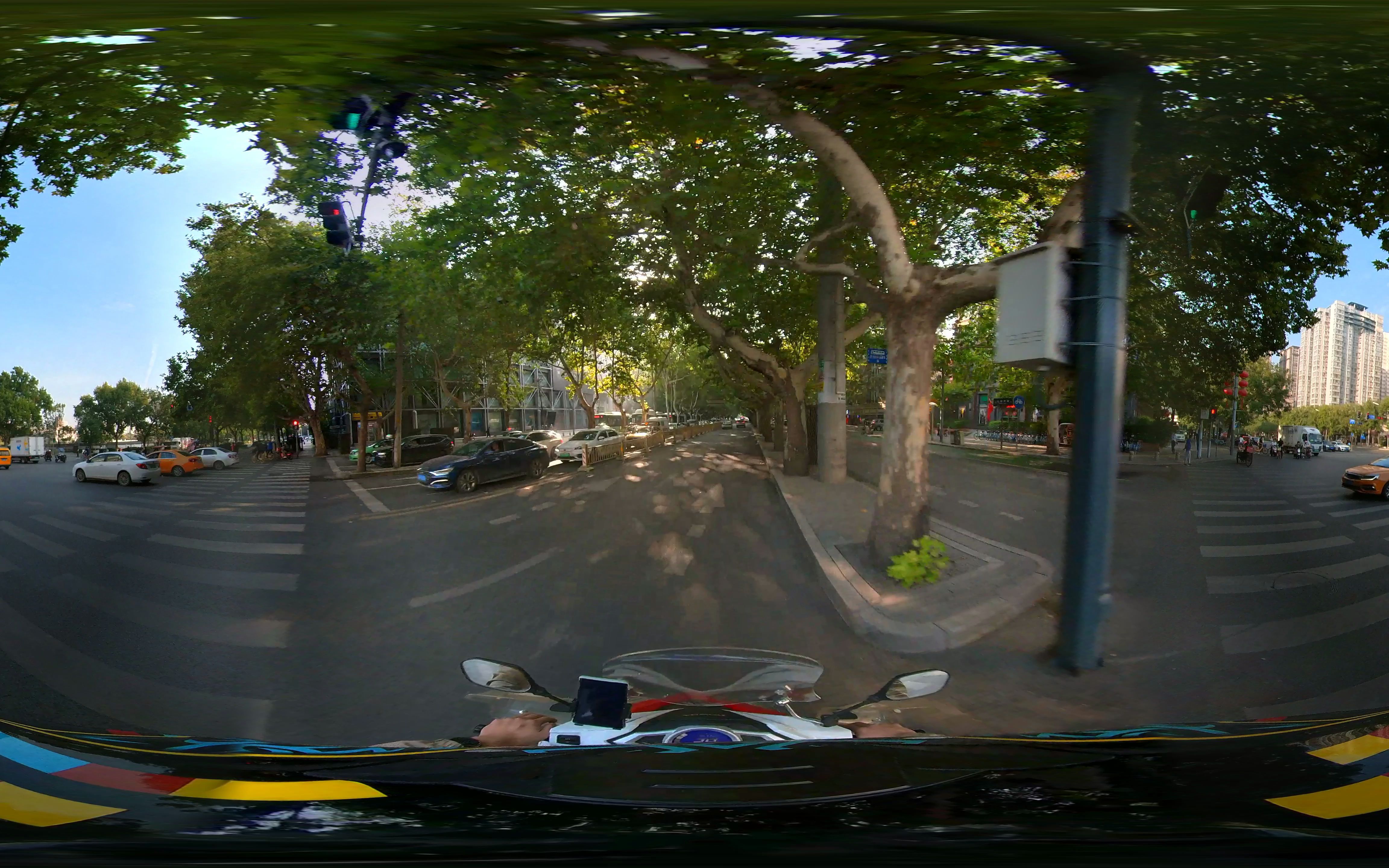 西安友谊西路街景