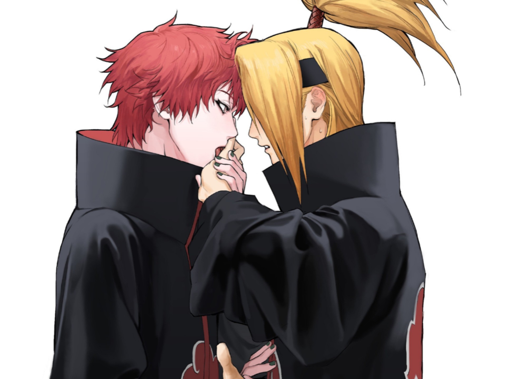 赤砂之蝎跟迪达拉合唱『半点心』