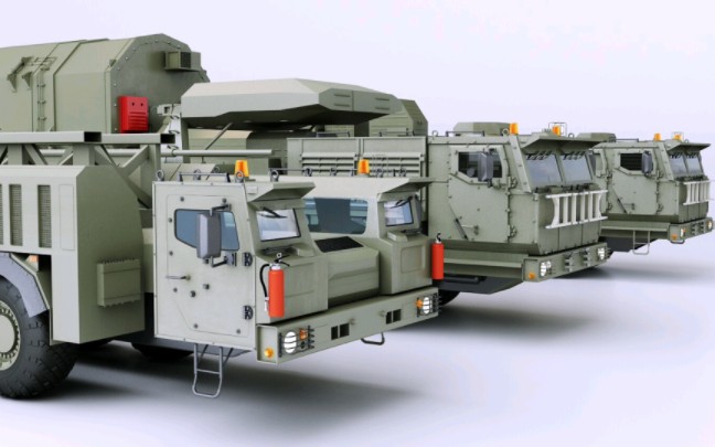 【3d建模】重型军用卡车