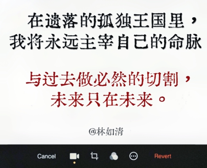 “我将永远主宰自己的命脉,与过去做必然的切割”|孤独王国|原创哔哩哔哩bilibili