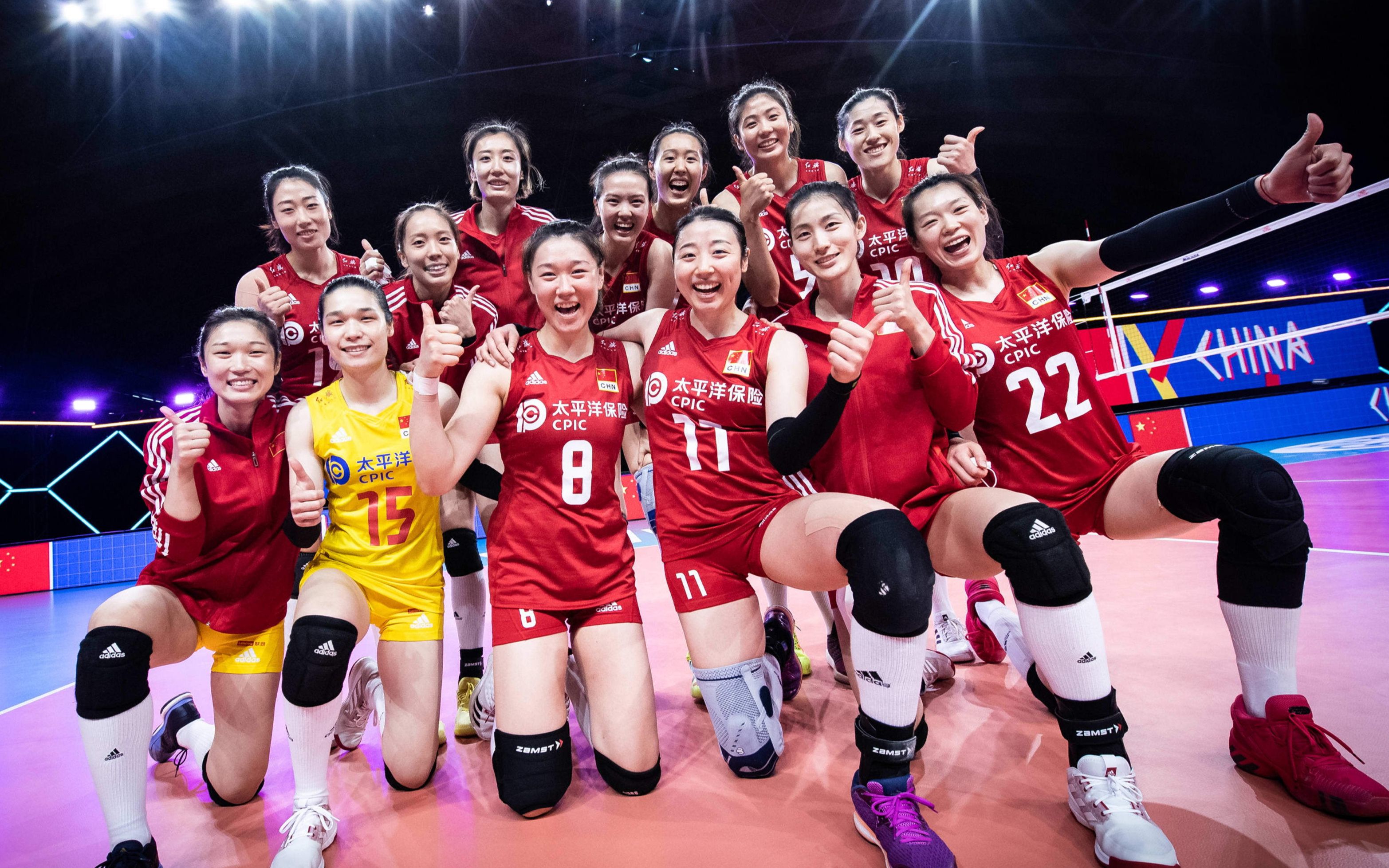 【2021年世界女排联赛(vnl)】循环预赛 中国队二组阵容比赛合集