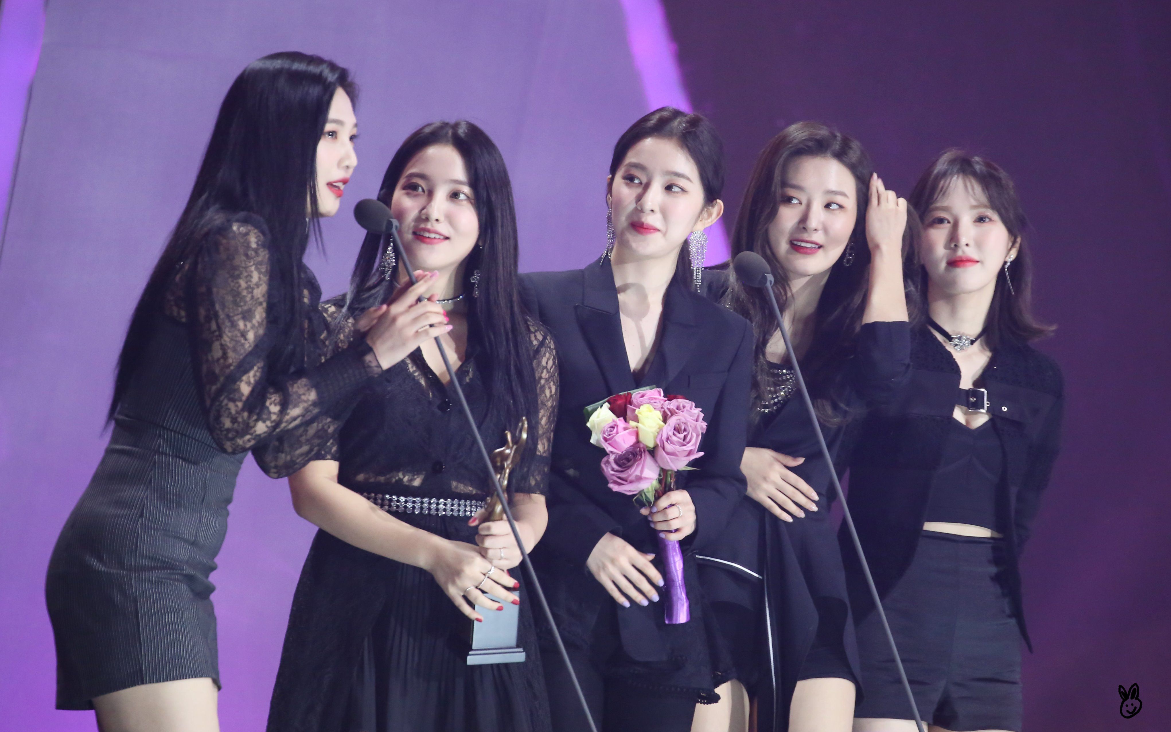 1080p60190115redvelvet首尔歌谣大赏饭拍舞台本赏reaction合集