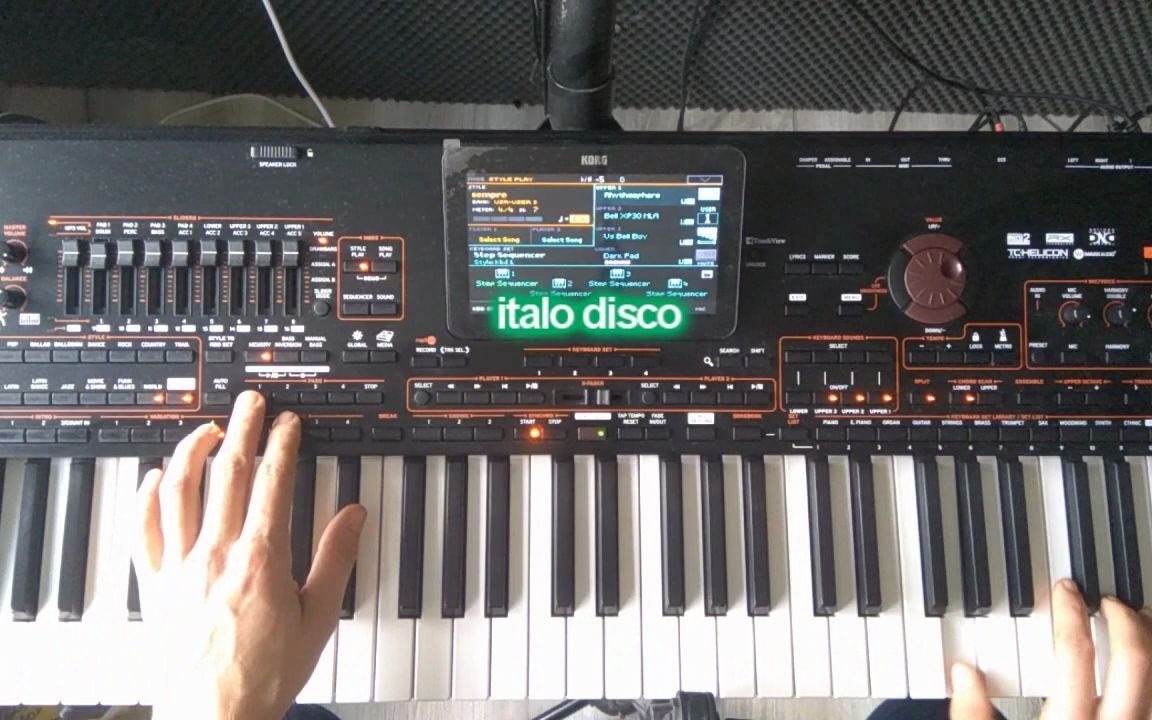 80年代迪斯科金曲重新演绎-korg pa4x sempre sempre italo disco 80s