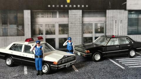 Tlv 西警系列nissan Gloria 警车vol 18 鉴赏 哔哩哔哩