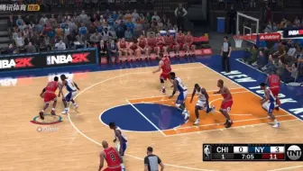 NBA2K20&96芝加哥公牛队VS99纽约尼克斯队&公牛铁三角VS尤因