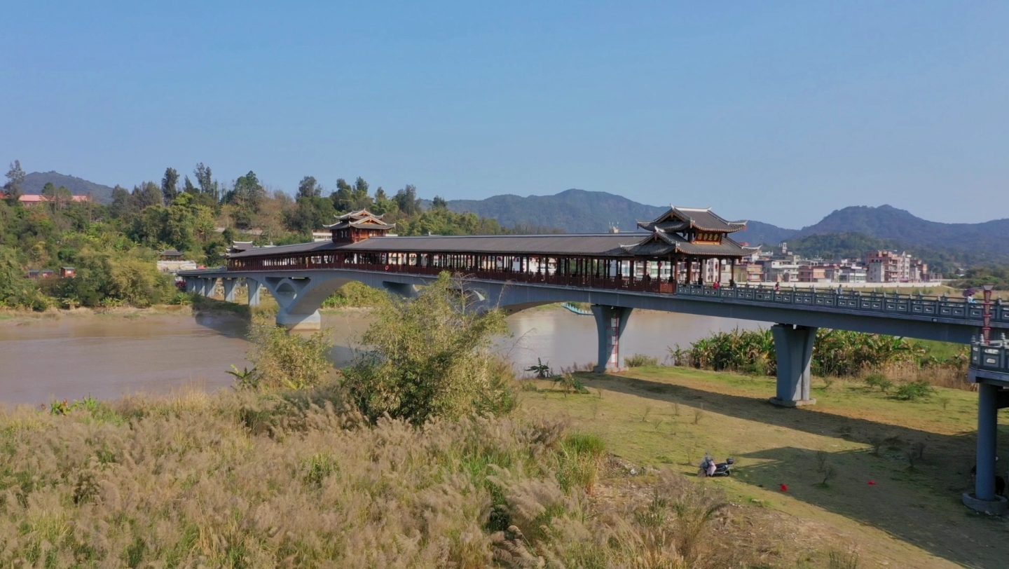 一定要来福州看看这座古乡古色的廊桥