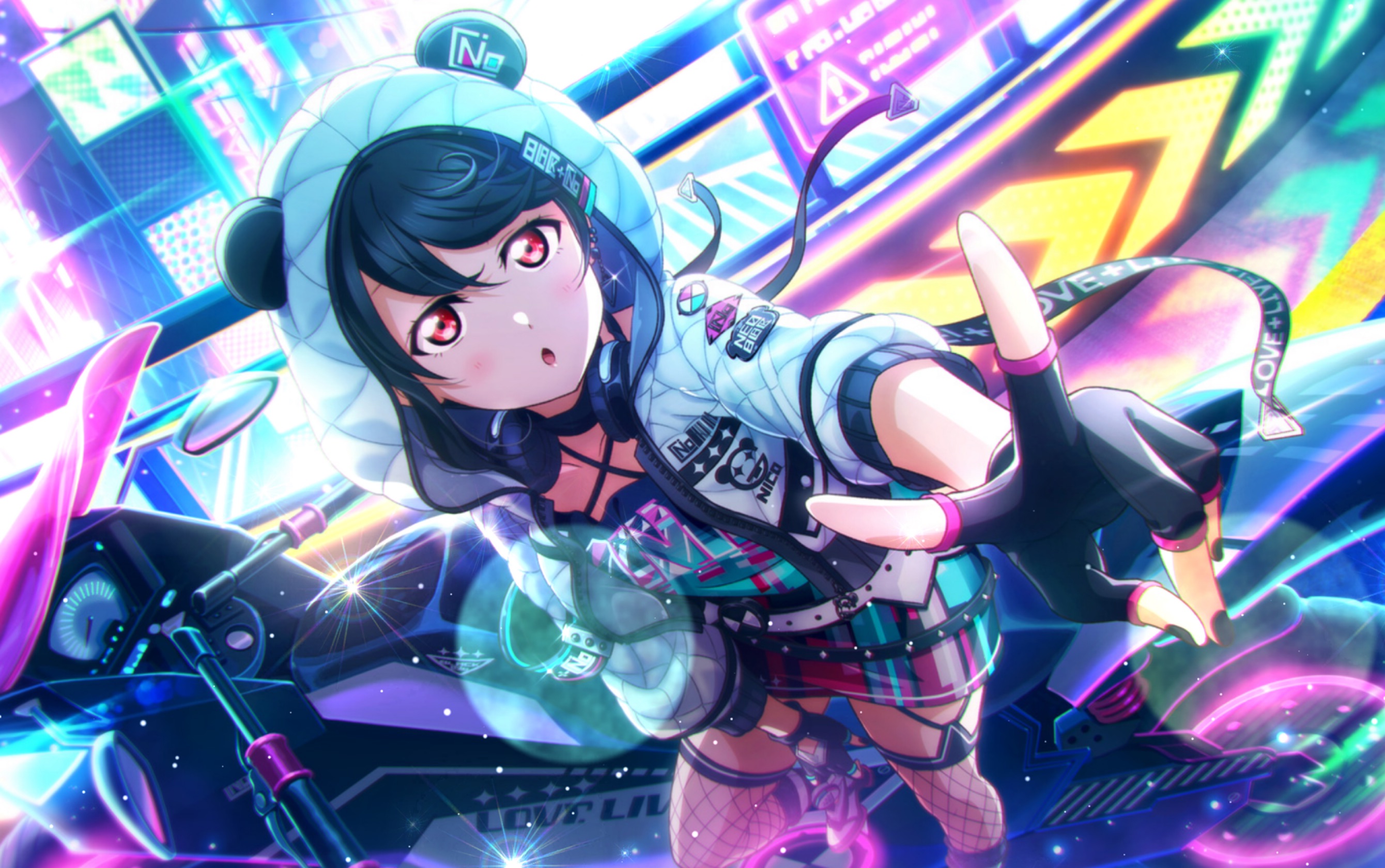 【llas mv】矢泽妮可 fes限定庞克女孩ur鉴赏