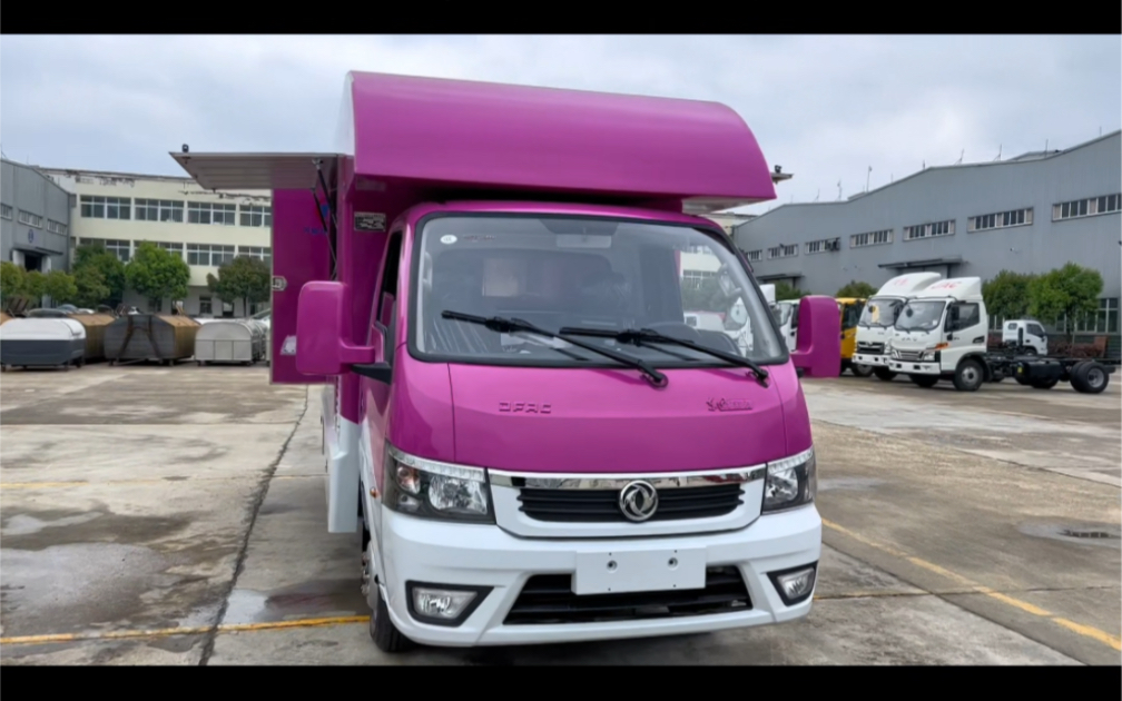 东风途逸冰淇凌冷饮车