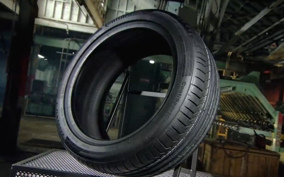 [图]一条轮胎是如何制造出来的 CAR TYRES _ How It's Made