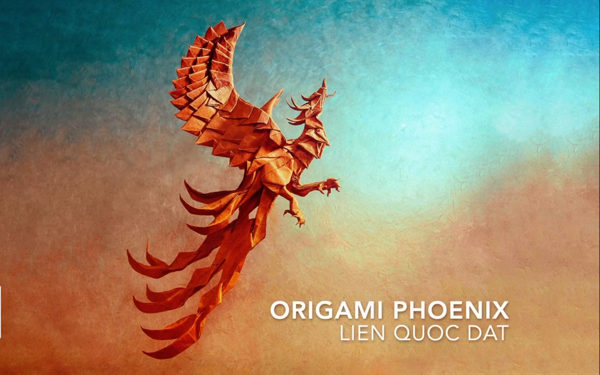 [图]【油管搬运】【折纸Origami】凤凰·Phoenix by Lien Quoc Dat