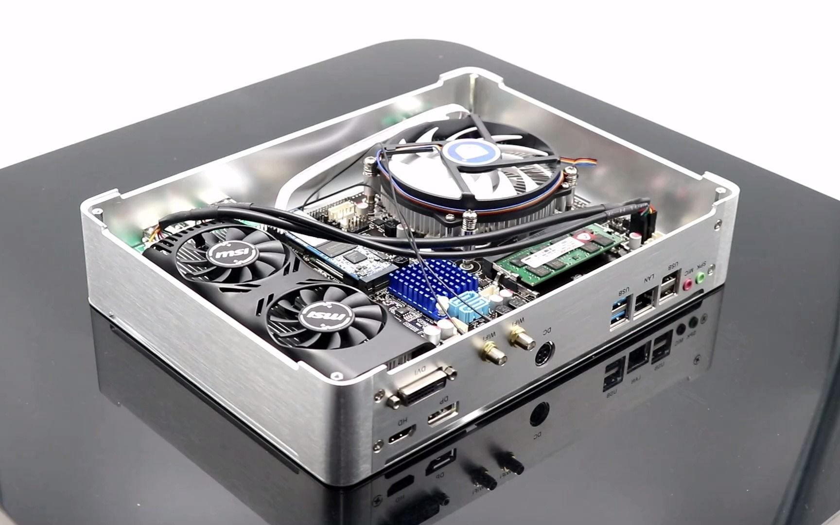 vf独显游戏迷你电脑主机i79750hmisgtx16504g吃鸡小型电脑主机