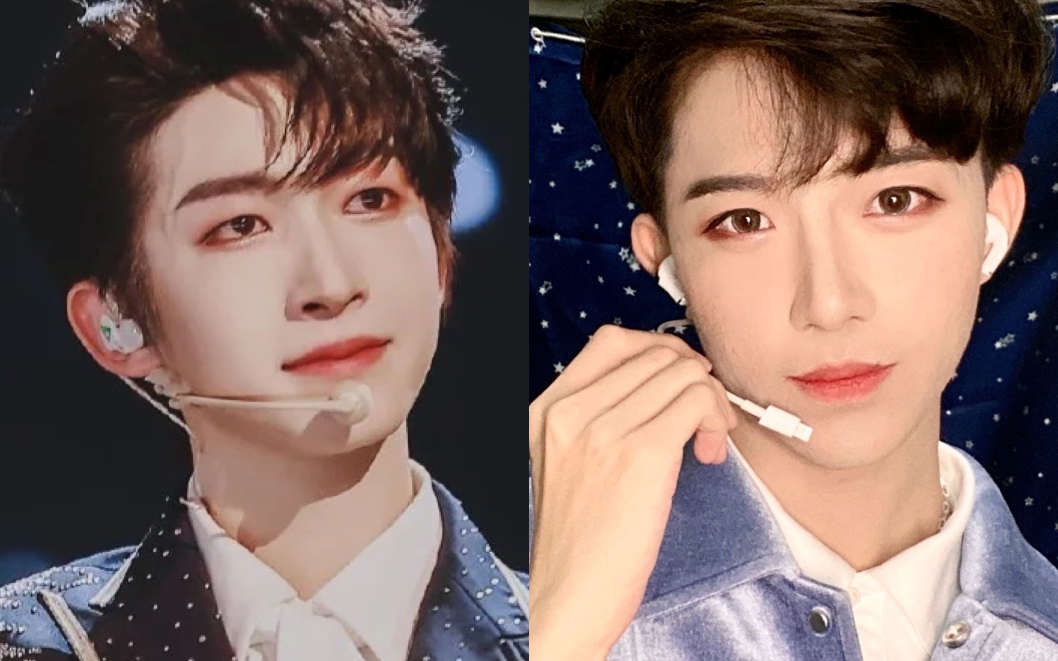 活动作品小莫の男团妆容国风美少年刘宇仿妆