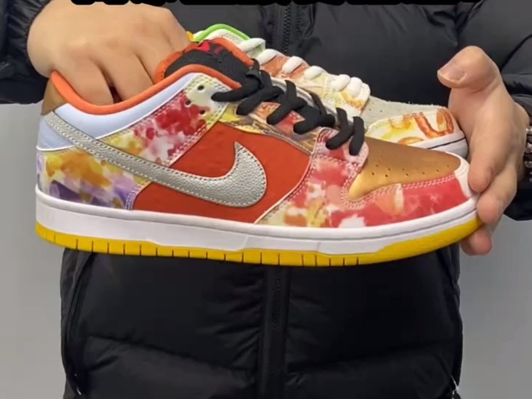 dunk鸳鸯色的食神主题球鞋 教你分辨是不是一眼尬