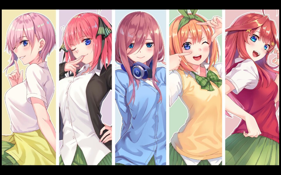 2019生贺五等分的新娘中野五子的生日生日快乐73