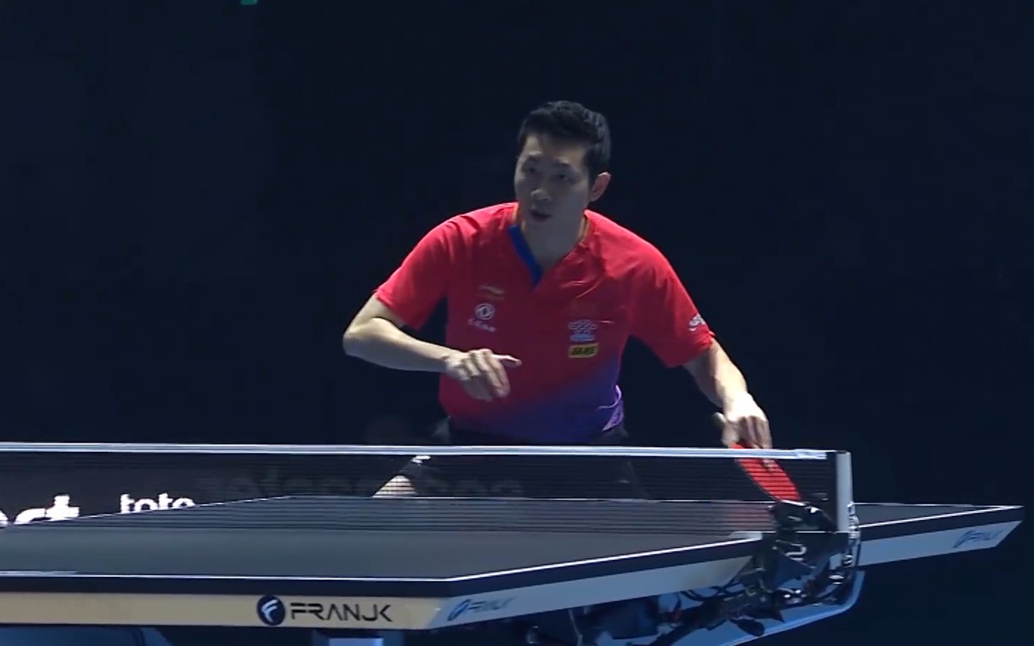 1080p50帧许昕正手高帧画质丝滑美如画