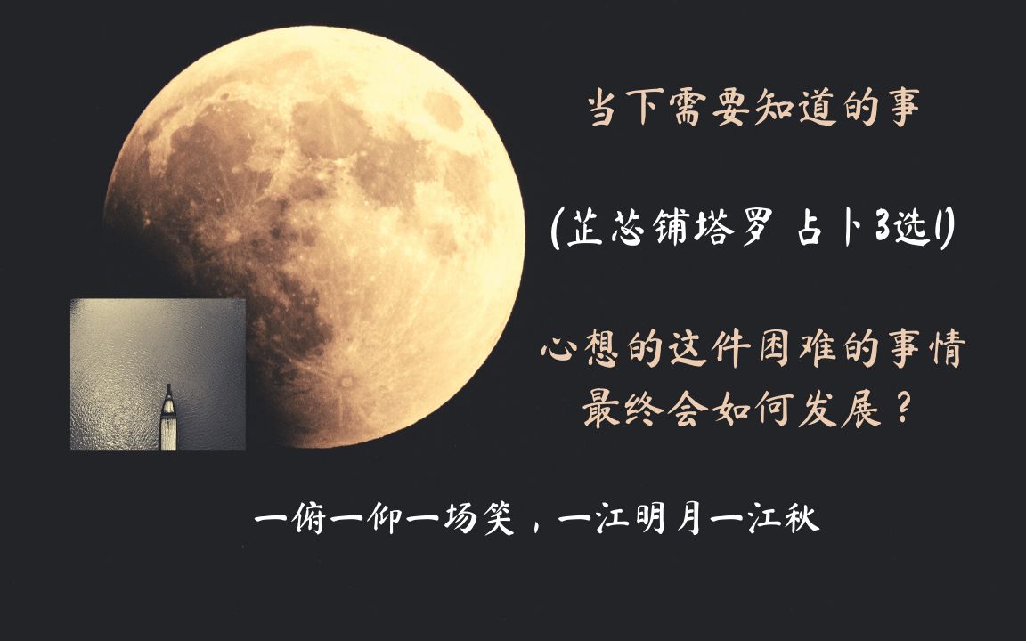 一俯一仰一场笑,一江明月一江秋_哔哩哔哩_bilibili