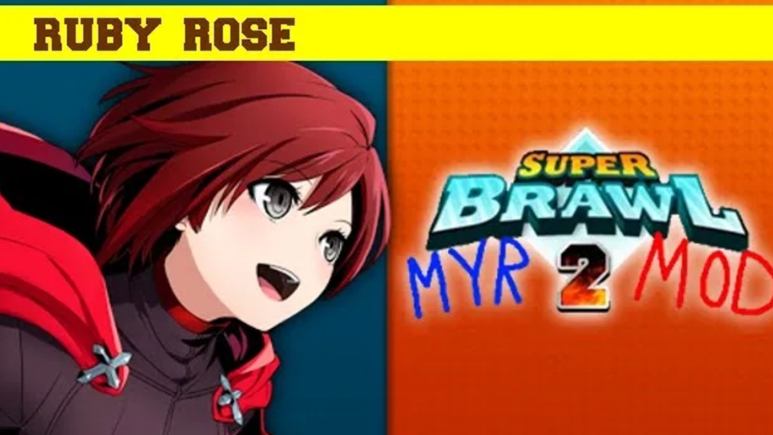 【海绵宝宝超级功夫2 mod】ruby rose技能动作展示