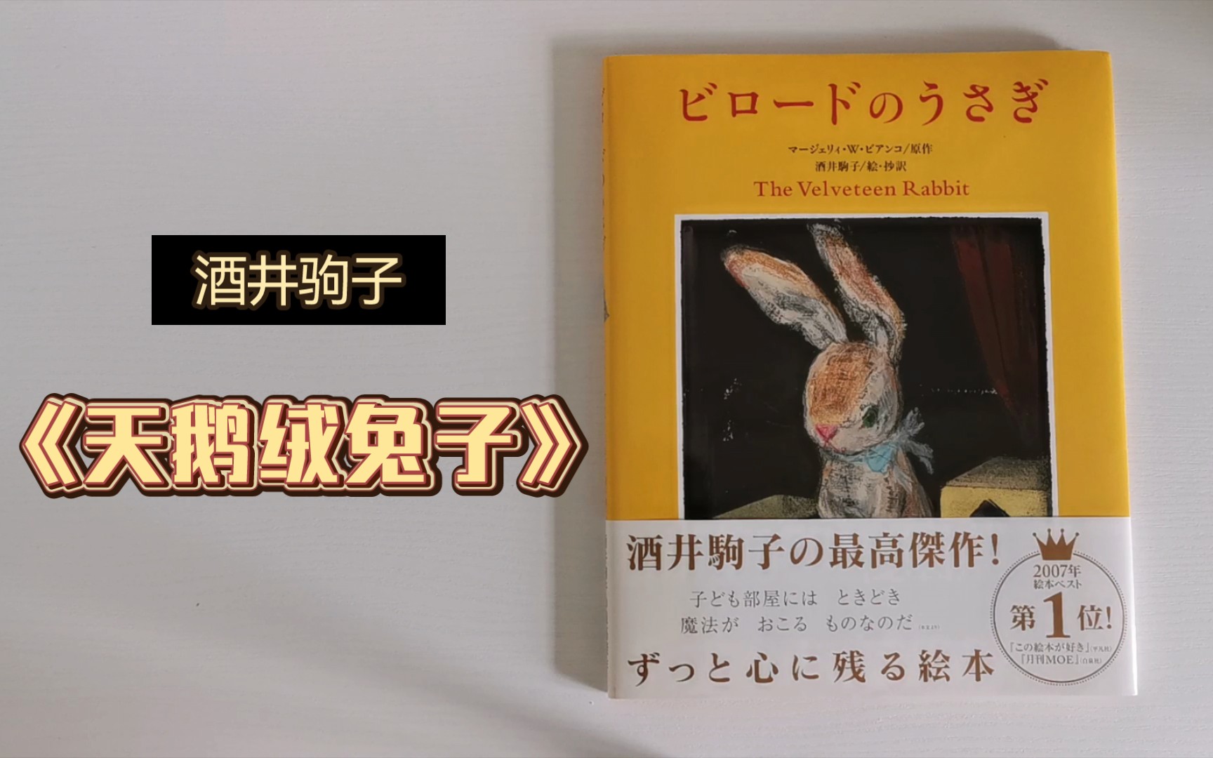 酒井驹子绘本分享 |《天鹅绒兔子》日版