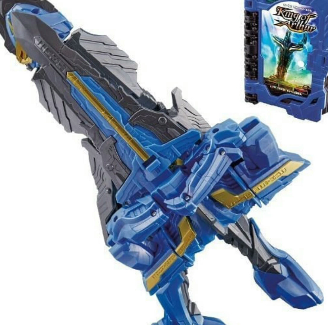 假面骑士圣刃蓝色大宝剑新骑士武器