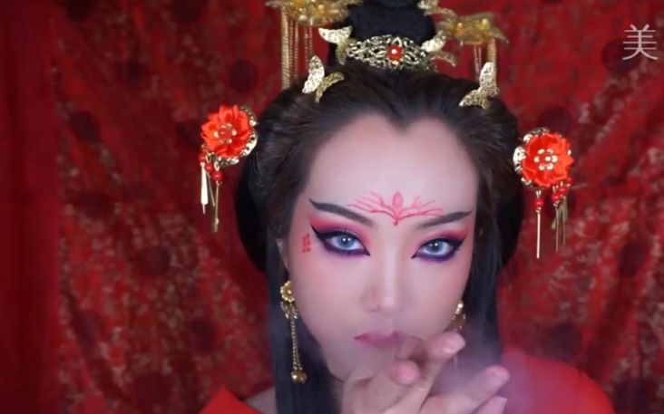 惊艳苏妲己创意妆容