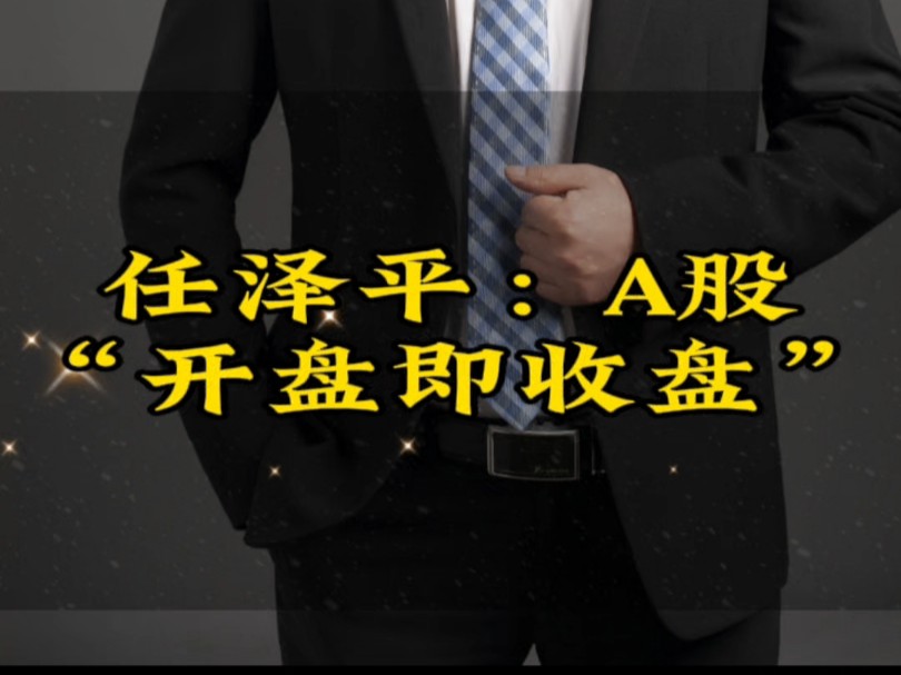 任泽平:大胆预测下周A股,“开盘即涨停收盘”#股票干货 #本轮牛市会如何收场 #一个敢说真话的房产人哔哩哔哩bilibili