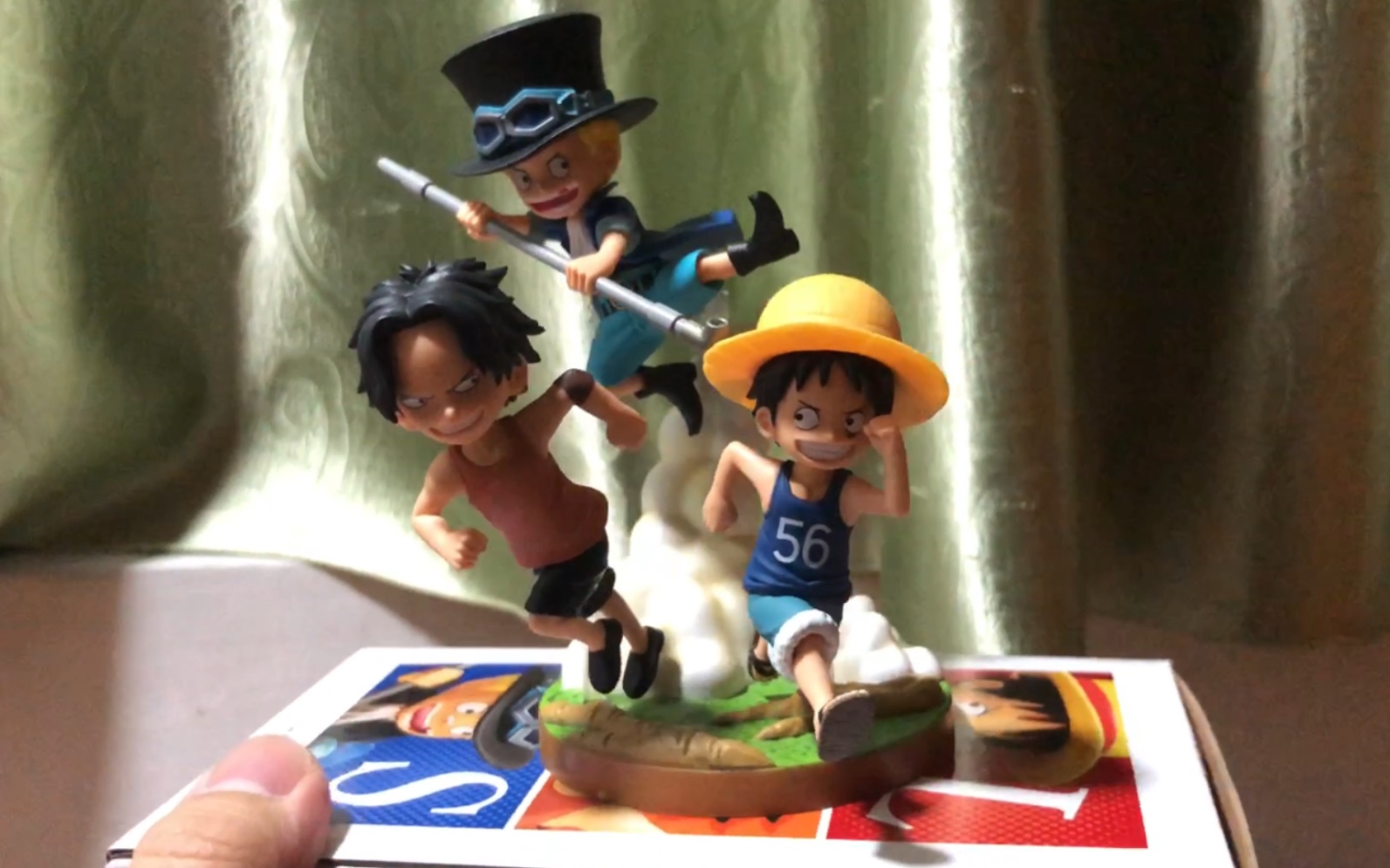 活动作品海贼王童年三兄弟系列手办