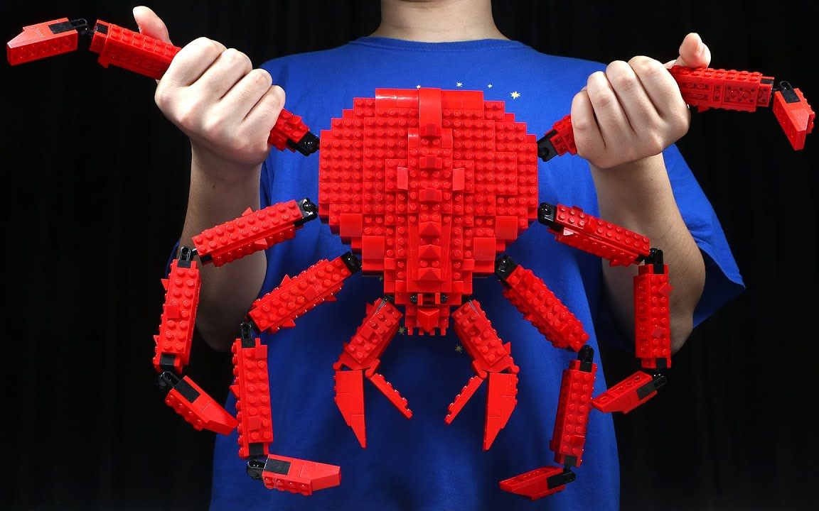 变乐高螃蟹,这也太香了吧!